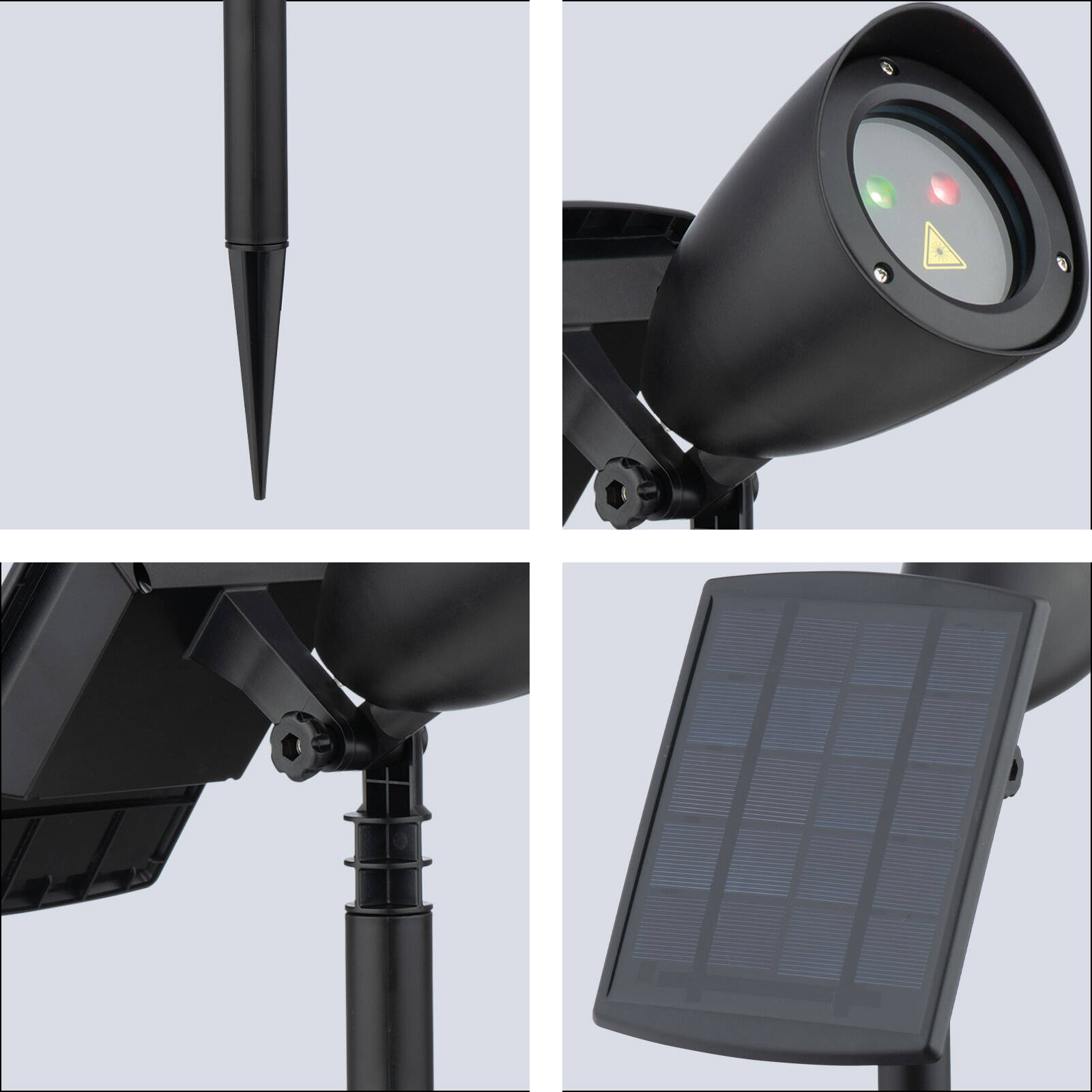 Arlec Solar Stake Light with Mounted Panel Bunnings Australia