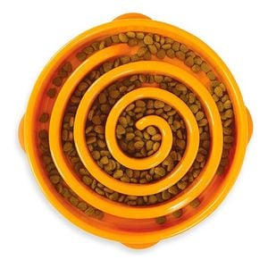 Outward Hound Fun Feeder Slo Bowl For Dogs - Orange 1 X Regular