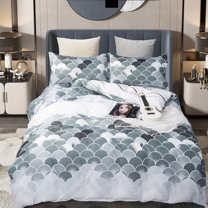 Fabric Fantastic Millie King Size Quilt/doona/duvet Cover Set