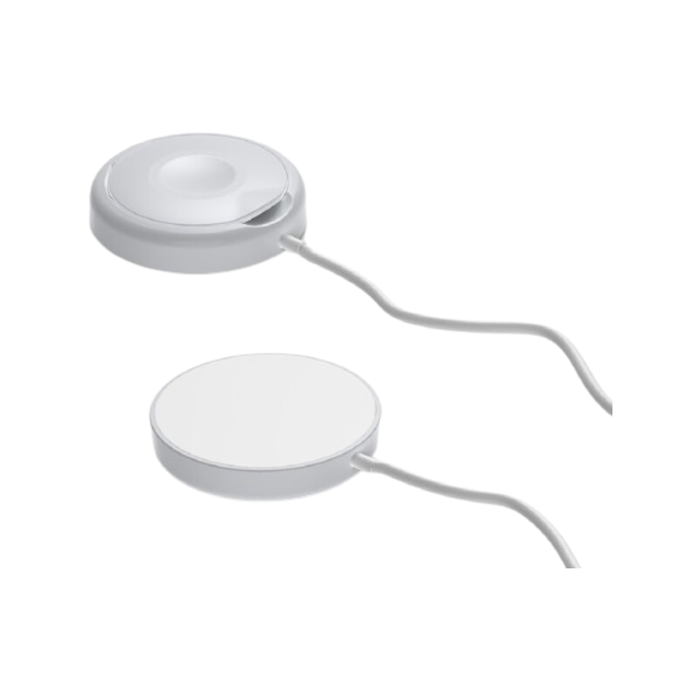 Orotec Flipit 15w 2-in-1 Magsafe Wireless Charger For Iphone & Apple Watch, White