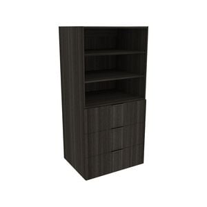 Lugna 1536 x 750 x 580mm Storm 2 Adjustable Shelf 3 Drawer Storage Cabinet