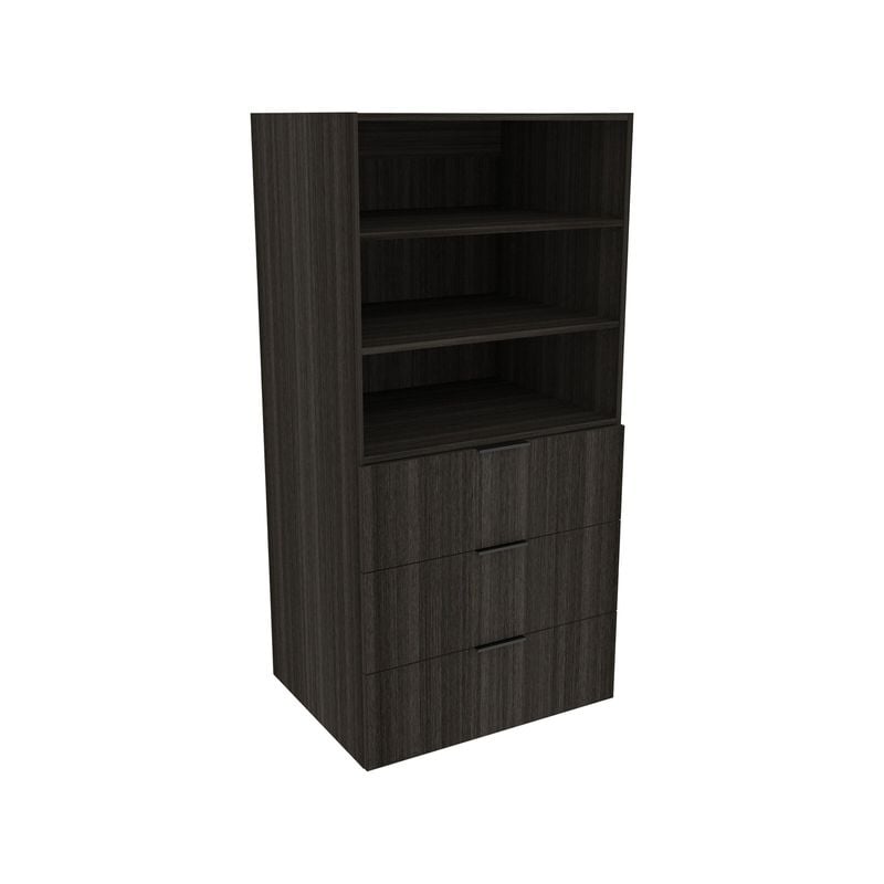 Lugna 1536 x 750 x 580mm Storm 2 Adjustable Shelf 3 Drawer Storage Cabinet