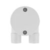 DETA 20mm 2-Way U-Shape Conduit Junction Box - 20mm
