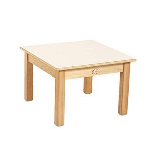 Jooyes Kids White Square Table - H54cm - 60cm | 54cm