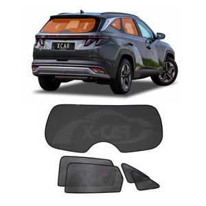 Window Sun Shades For Hyundai Tucson 2021-onwards Car Uv Protection Windscreen Blind Mesh