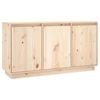 vidaXL Solid Wood Pine Sideboard Storage Side Cabinet Home Organiser Furniture