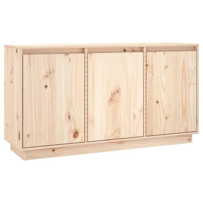 vidaXL Solid Wood Pine Sideboard Storage Side Cabinet Home Organiser Furniture