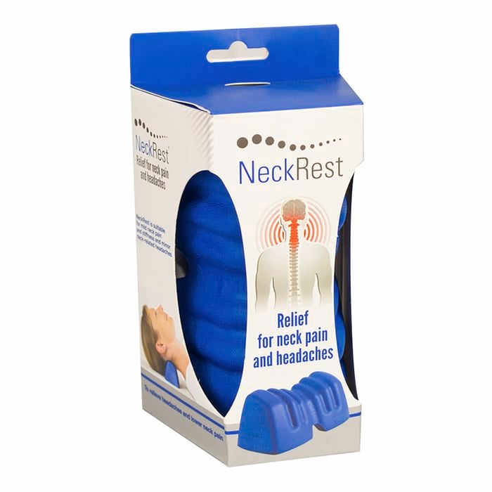 NeckRest Self Treatment Device for Neck Pain and Headaches - Blue