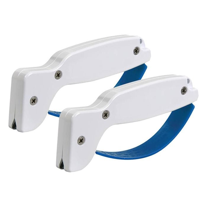 Catzon 2 Pcs Handheld Knife Sharpener with Carbide Blades