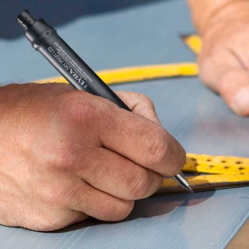 LYRA Dry Profi construction marker for metal plus a wide range of surfaces