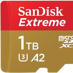 Sandisk Extreme Micro SDXC 1TB 160MB/S R, 60MB/S W, V30, U3, C10 Micro SD Card