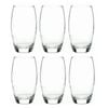 6pc Artcraft Payton Durable Glass Tumbler Party Beverage Drinkware 510ml Clear