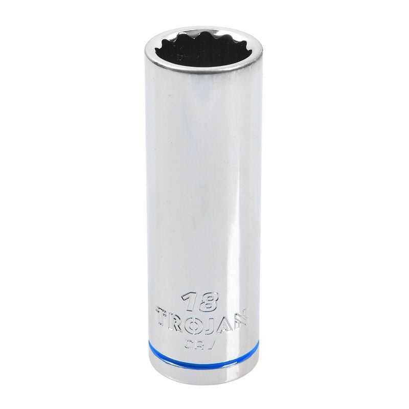 Trojan 18mm Deep Socket 1/2" Drive 