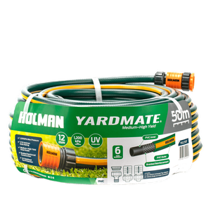 Holman 12mm x 50m Yardmate Garden Hose