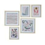 Emporium Zen Gallery Wall Art 5pcs Set Multi-Coloured