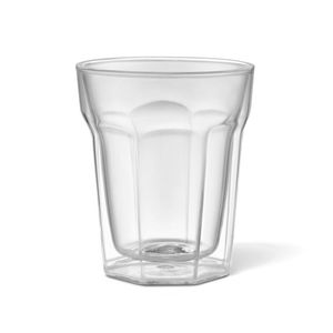 Barista Facet Double Wall Latte Glass Set of 2 236ml Baccarat