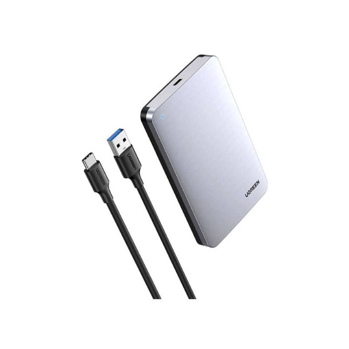 Ugreen 2.5inch Sata External Hard Drive Enclosure 6gbps Usb-c 3.1 Gen 2 Uasp Enhanced