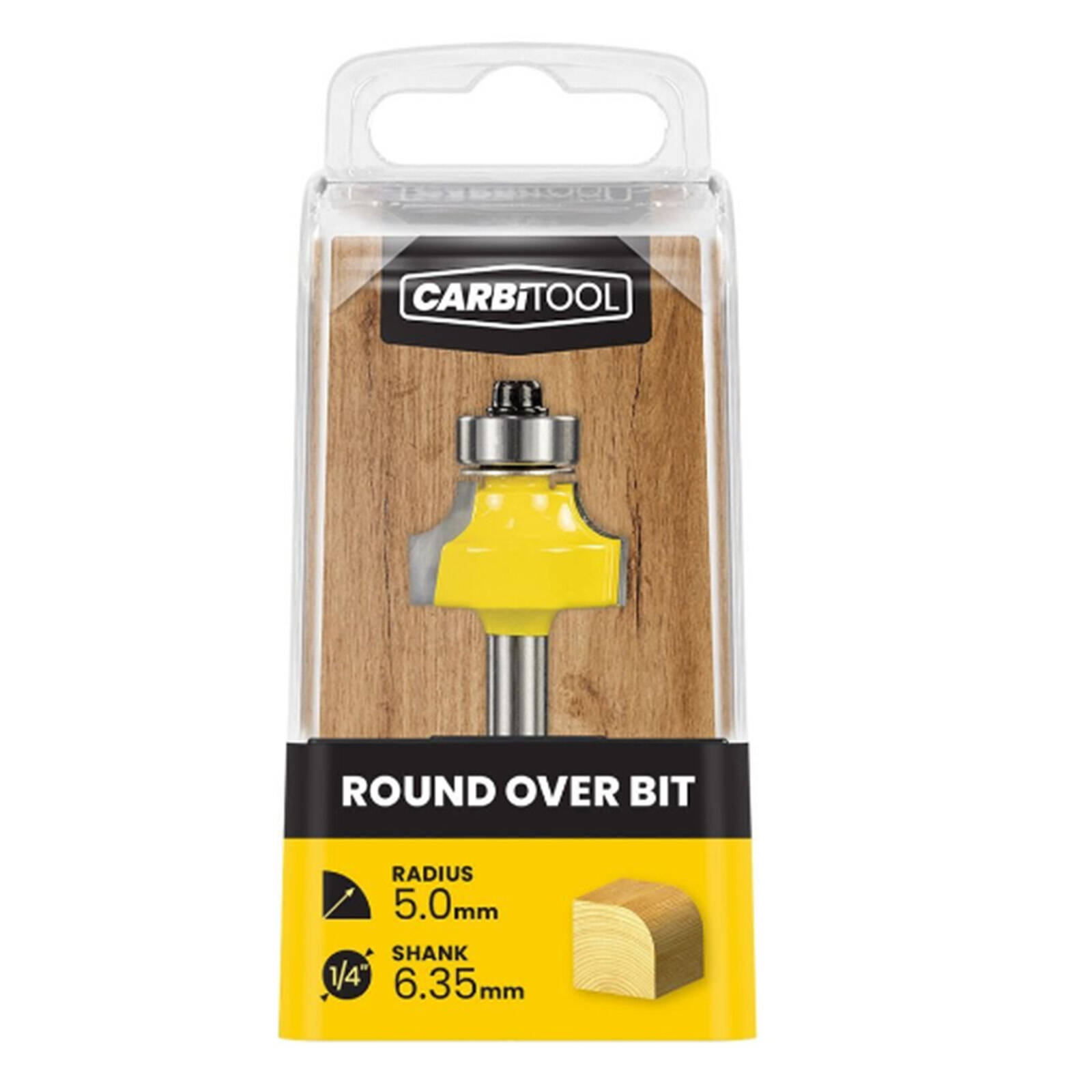 Carbitool 5.0mm Radius Round Over Bit