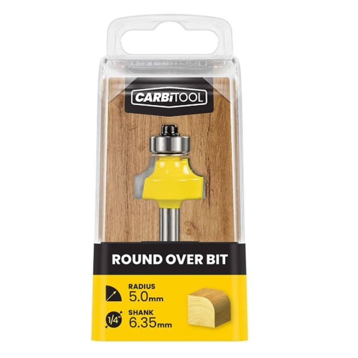 Carbitool 5.0mm Radius Round Over Bit
