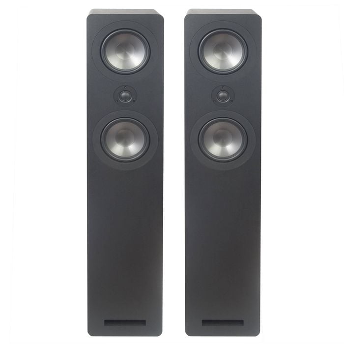 Proficient Audio Protege LFS6 Dual 6" Floor Standing Speaker Pair Black