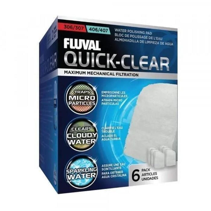 Fluval Polishing Pads Quick Clear 306/307 406/407 (6)