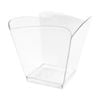 12x 8pc Partyware Mini Dish Small Serving Bowls Set Upscale 58x58x35mm Clear