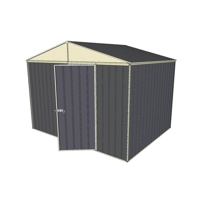 Build-a-Shed 3.0 x 2.3 x 2.3m Gable No Side Doors Shed - Grey