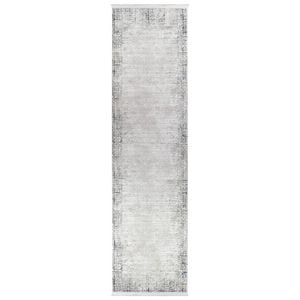 Lyonesse 25420A 80x300 Navy Cream Runner