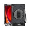 Strike Rugged Case with Hand Strap and Lanyard for Samsung Galaxy Tab S10 Lite/S10 FE/S9 FE/S9/S8/S7