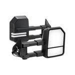 SAN HIMA Extendable Towing Mirrors Gen2 for Toyota Hilux 2015-Current N80