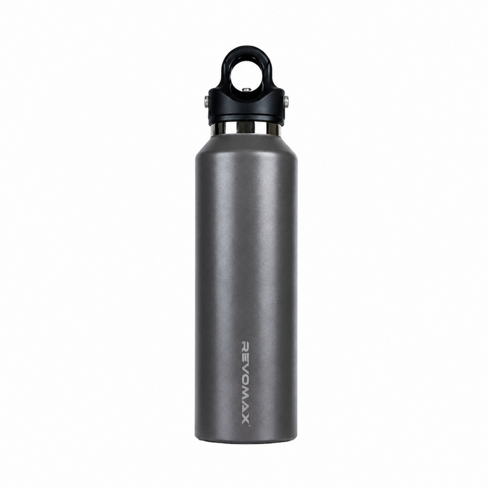 Revomax  592ml / 20oz Twist-free 316 Stainless Steel Insulated Bottle - Dim Grey