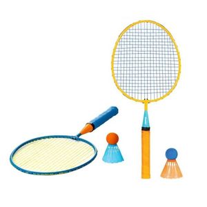 Franklin Smashminton Outdoor Game W/ Rackets & Foam Shuttlecocks Orange/blue