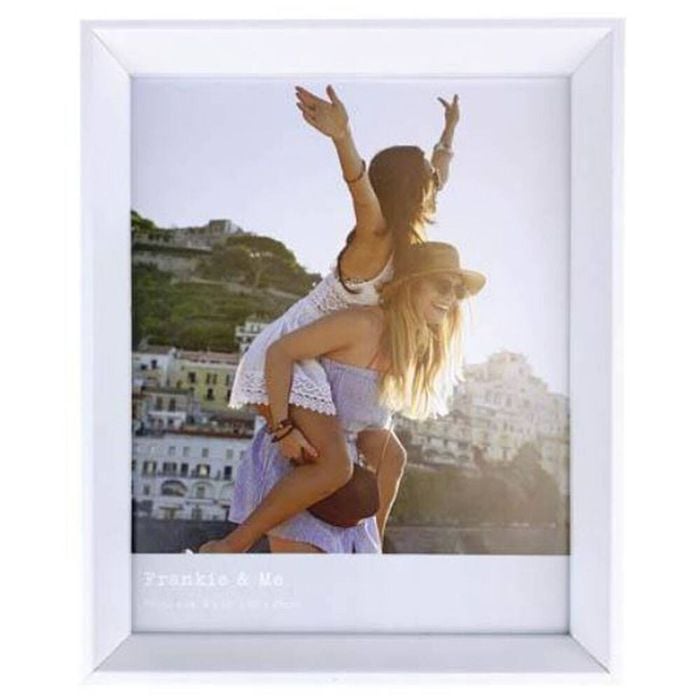 Frankie & Me Window Wooden 8x10'' Picture Frame Home/Office Photo Decor White