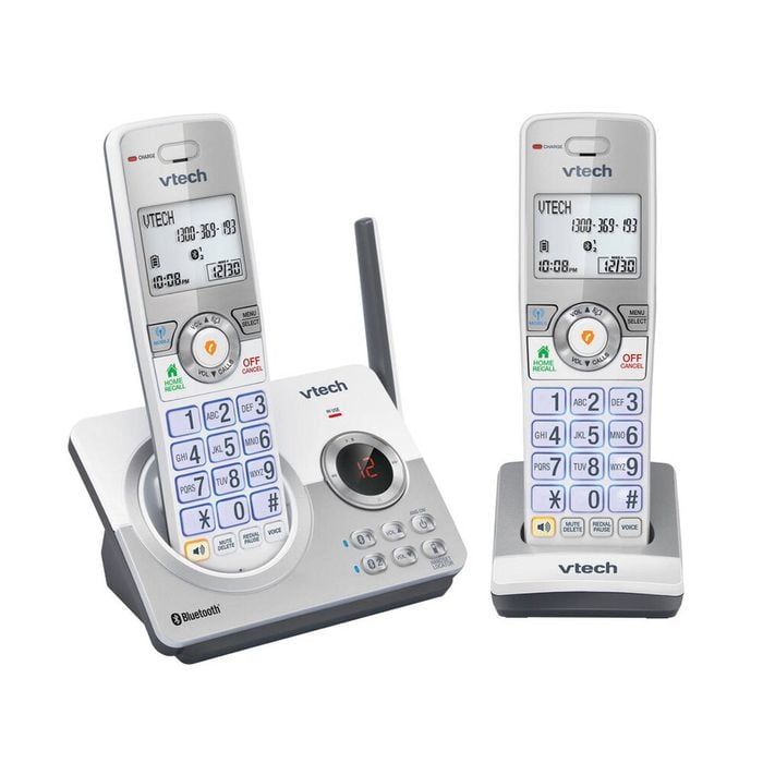 VTech CLS22150 DECT6.0 WiFi Cordless Home Phone with 2-Handset Silver