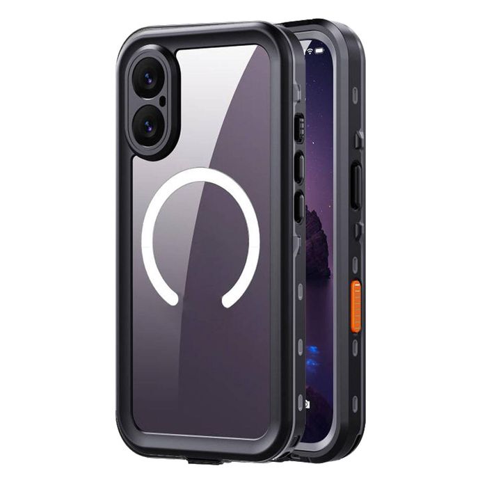 For Apple iPhone 17 [MagSafe Compatible] Redpepper Waterproof Case Built-in Screen & Camera Lens Protector Cover