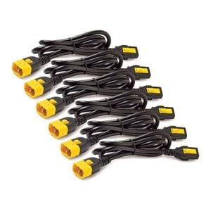 APC Power Cable Black 0.61 m C14 coupler C13 coupler [AP8702S-WW]