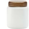 Ladelle Essentials 750ml Canister Porcelain Pantry Organiser Container w/Lid WHT