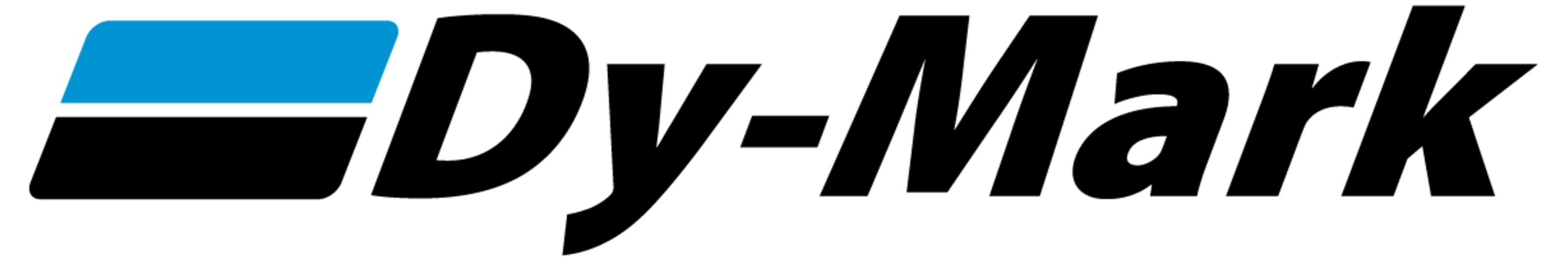 Dy-Mark logo in black.