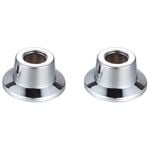 Shaw & Mason Chrome Plastic Basin Flange - 2 Pack