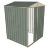 Build-a-Shed 1.5 x 1.5 x 2.3m Front Gable Single Sliding Door Shed - Green