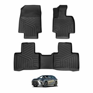 3D All-Weather TPE Floor Mats for Lexus RX350 RX350h RX500h 2022-Onwards Customized Floor Liners