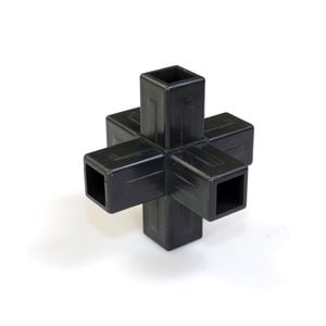 Rapid 85 x 85 x 85mm Black Joiner 6-Way