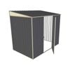 Build-a-Shed 2.3 x 1.5 x 2.0m Single Hinged Door Narrow Skillion Shed - Grey
