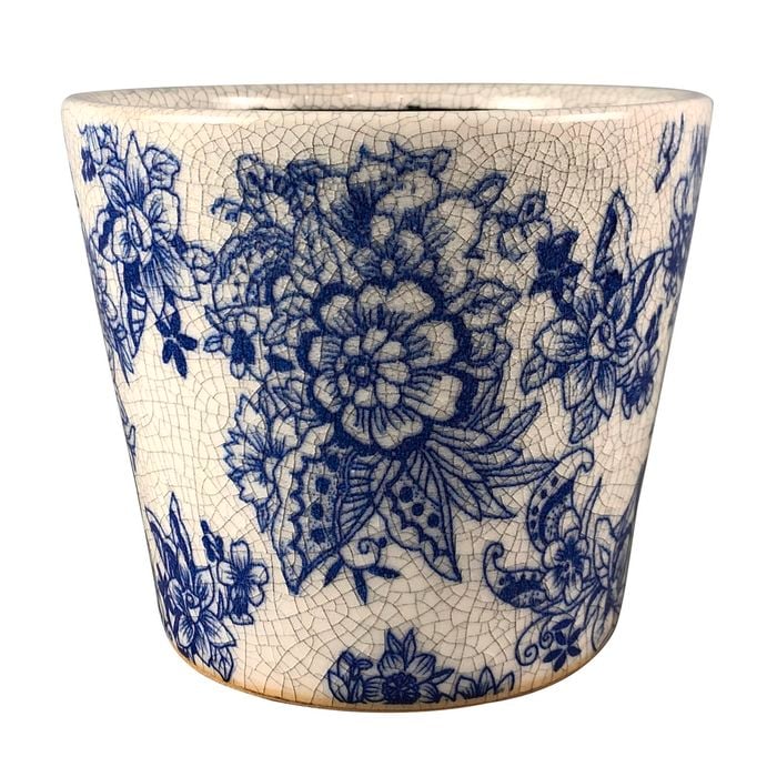 Northcote Pottery 14cm Blue Han Cone Pot