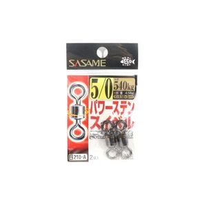 Sasame 210A Stainless Steel Rolling Fishing Swivel 5/0