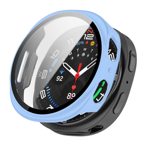 Samsung Galaxy Watch 8 44mm Tempered Glass Screen Protector Case (Sky blue)