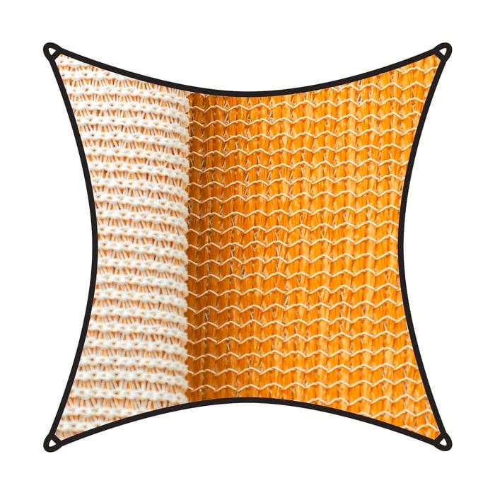 Coolaroo 5.4m Square Savanna Designer Series Shade Sail