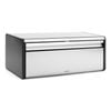 Brabantia Fall Front Bread Bin  - Matte Steel