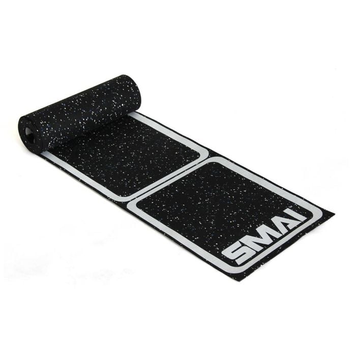 Smai Rubber Rollout Agility Ladder - Black