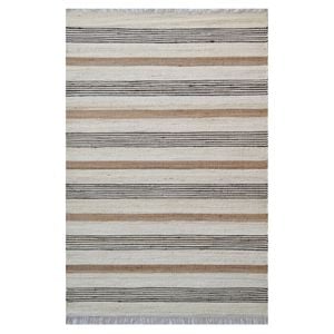 Handwoven Natural Jute Rug-Peru 1110-Natural-180x275cm